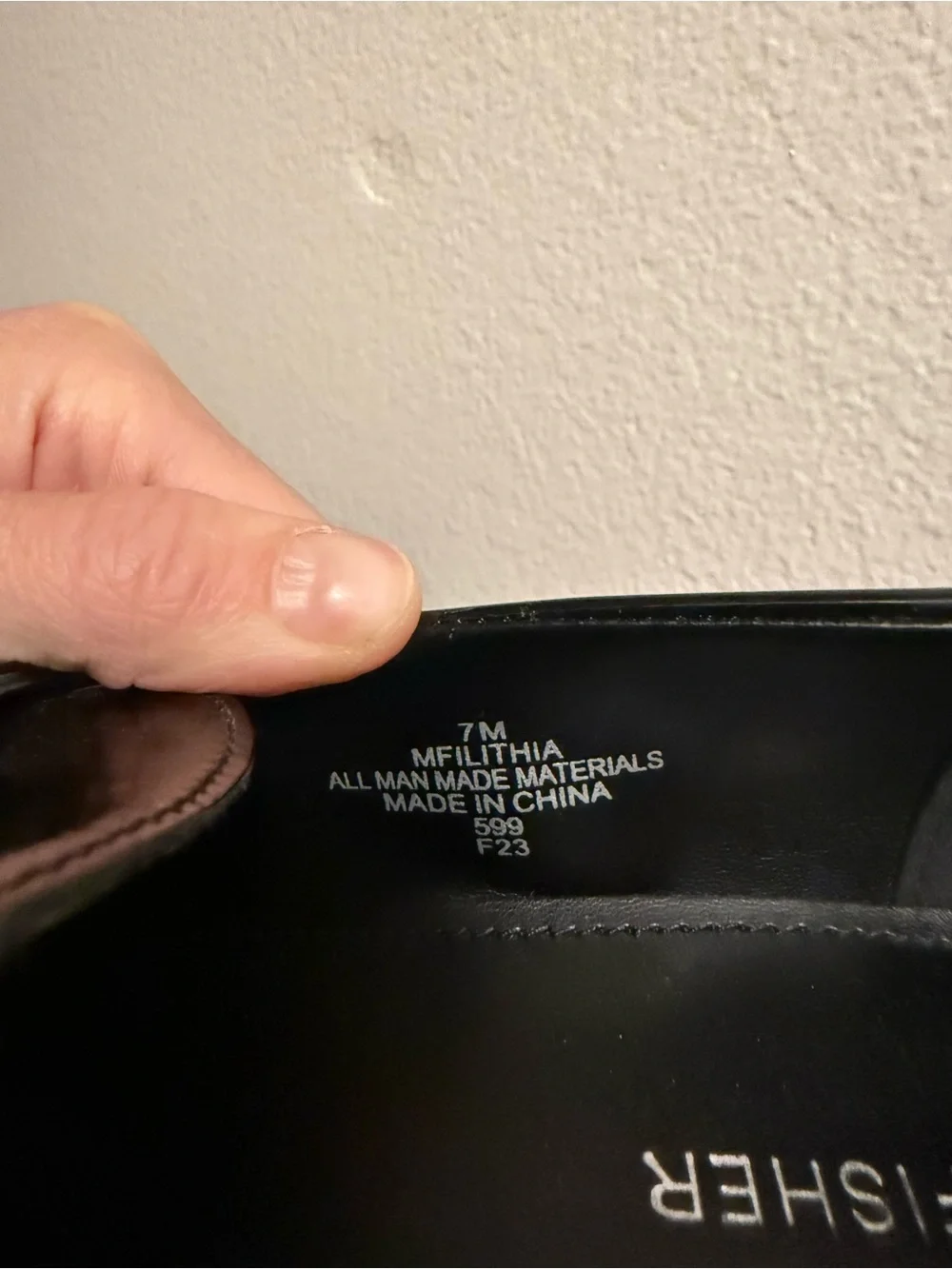 Marc Fisher Black Patent Leather Penny Loafers for Women